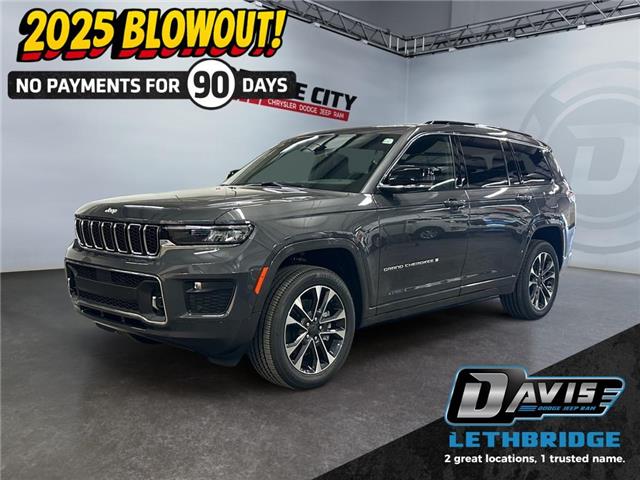 2025 Jeep Grand Cherokee L Overland (Stk: 40380) in Lethbridge - Image 1 of 15