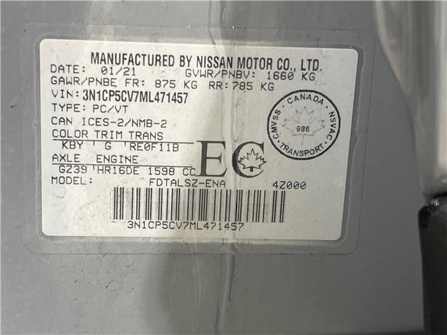 2021 Nissan Kicks SV (Stk: 91341) in Mississauga - Image 23 of 23