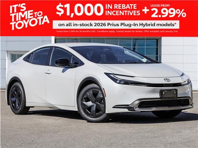 2026 Toyota Prius Plug-In Hybrid SE (Stk: T9581) in Welland - Image 1 of 27