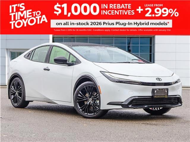 2026 Toyota Prius Plug-In Hybrid XSE (Stk: T9671) in Welland - Image 1 of 29