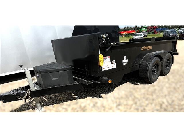 2025 Rainbow 6' X 12' UTILITY DUMP TRAILER  W/2-5.2K AXLES - EX  (Stk: T213) in Melfort - Image 2 of 5