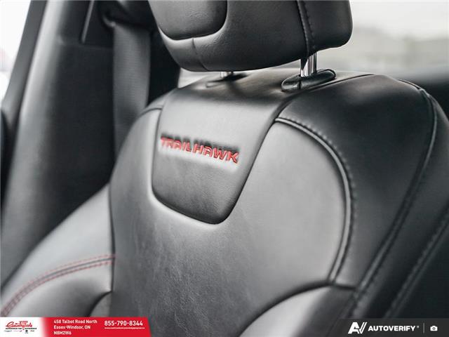 2022 Jeep Cherokee Trailhawk (Stk: 62562) in Essex-Windsor - Image 27 of 31