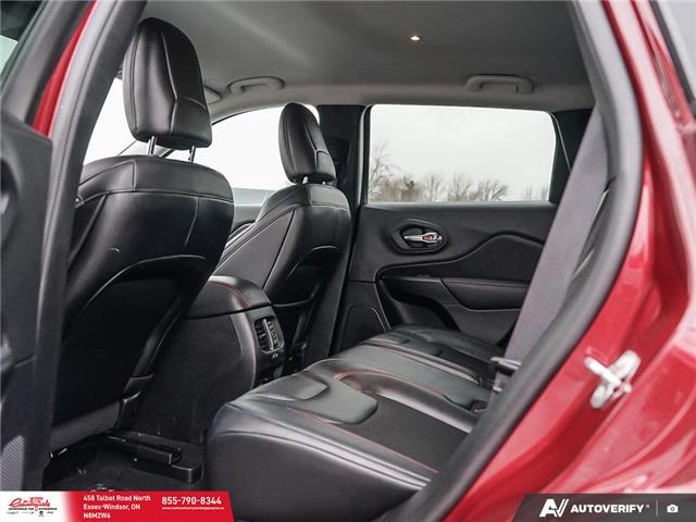 2022 Jeep Cherokee Trailhawk (Stk: 62562) in Essex-Windsor - Image 28 of 31
