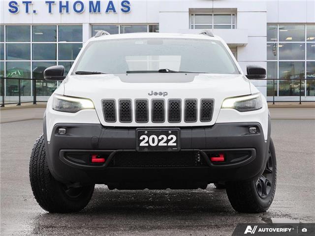2022 Jeep Cherokee Trailhawk (Stk: 51312A) in St. Thomas - Image 2 of 27