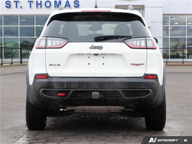 2022 Jeep Cherokee Trailhawk (Stk: 51312A) in St. Thomas - Image 5 of 27