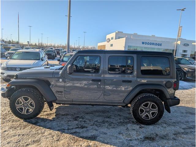 2021 Jeep Wrangler Unlimited Sport (Stk: 19351) in Calgary - Image 2 of 25