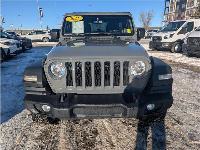 2021 Jeep Wrangler Unlimited Sport (Stk: 19351) in Calgary - Image 9 of 25