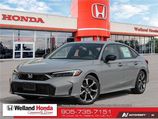 2026 Honda Civic Hybrid Sport Touring (Stk: WN26253) in Welland - Image 1 of 25