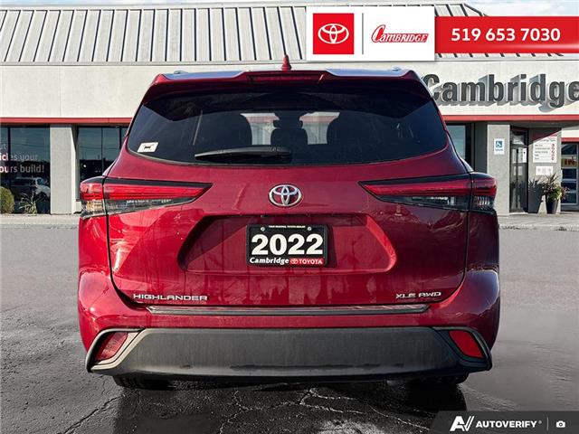 2022 Toyota Highlander XLE (Stk: 2509841) in Cambridge - Image 5 of 25 2022 Toyota Highlander XLE (Stk: 2509841) in Cambridge - Image 5 of 25