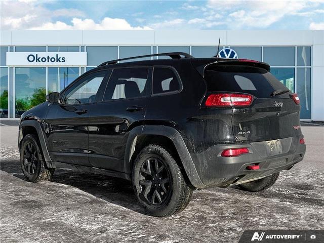 2018 Jeep Cherokee Trailhawk (Stk: KT-055A) in Okotoks - Image 3 of 15
