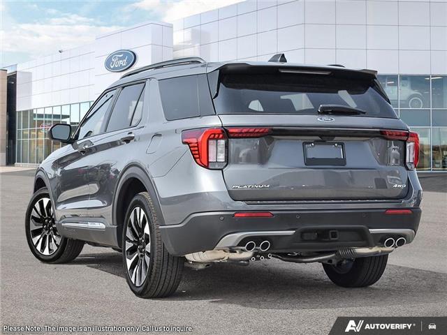 2026 Ford Explorer Platinum (Stk: T-997) in Calgary - Image 4 of 23