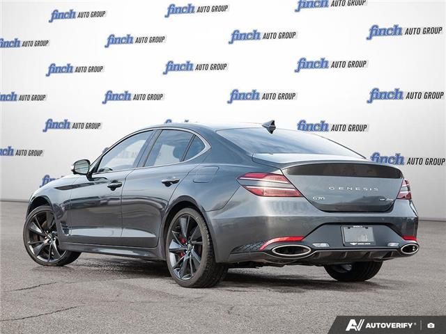 2022 Genesis G70 3.3T Sport (Stk: 101064) in London - Image 4 of 27