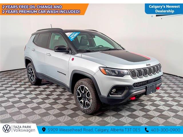 2024 Jeep Compass Trailhawk (Stk: TU0199) in Calgary - Image 3 of 12