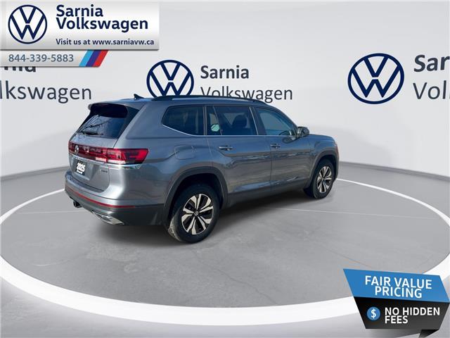 2025 Volkswagen Atlas 2.0 TSI Comfortline (Stk: VU1632) in Sarnia - Image 8 of 21