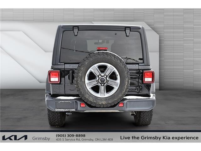 2021 Jeep Wrangler Unlimited Sahara 4x4 | CLEAN CAR FAX | FREEDOM TOP (Stk: U3038) in Grimsby - Image 6 of 19