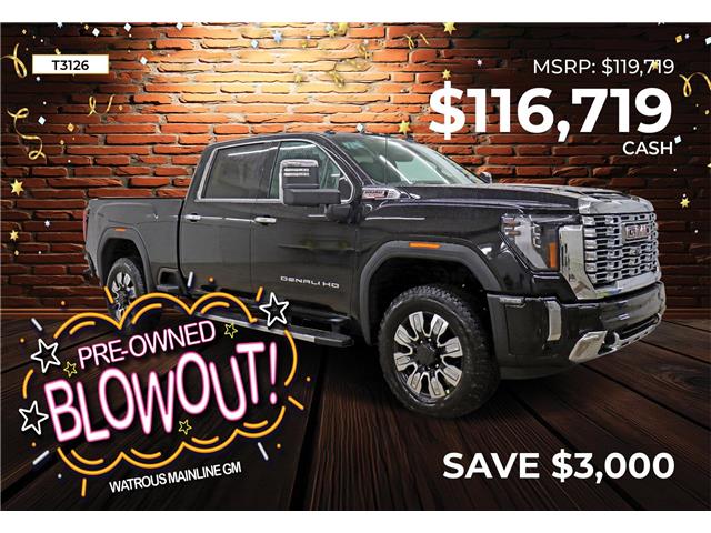 2026 GMC Sierra 2500HD Denali (Stk: T3126) in Watrous - Image 1 of 46
