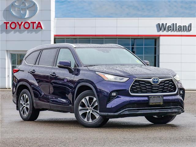 2021 Toyota Highlander Hybrid XLE (Stk: T9683A) in Welland - Image 1 of 28