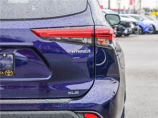 2021 Toyota Highlander Hybrid XLE (Stk: T9683A) in Welland - Image 11 of 28