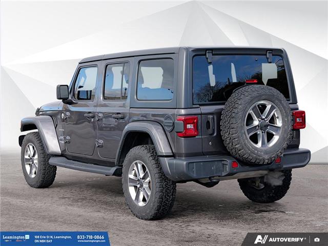 2020 Jeep Wrangler Unlimited Sahara (Stk: 25384A) in Leamington - Image 3 of 32