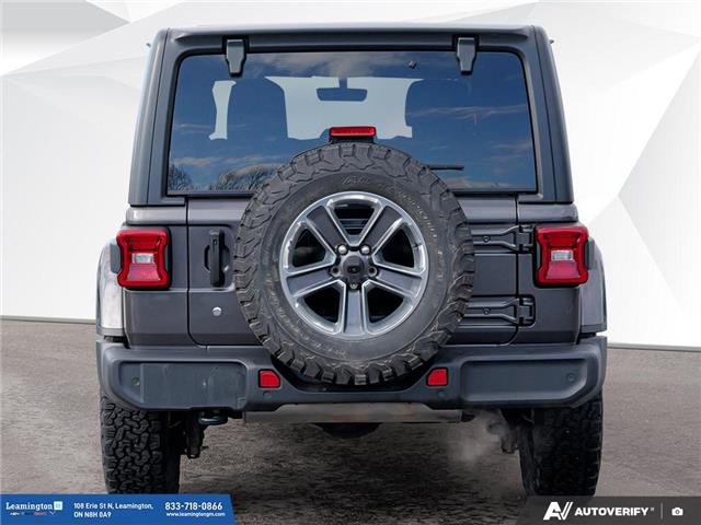 2020 Jeep Wrangler Unlimited Sahara (Stk: 25384A) in Leamington - Image 4 of 32