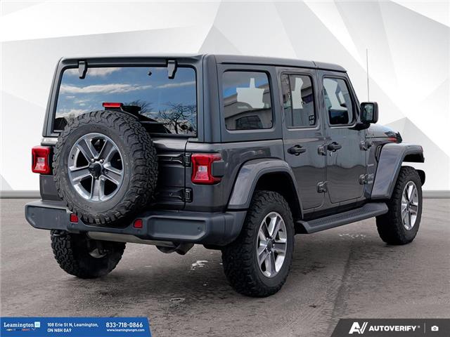 2020 Jeep Wrangler Unlimited Sahara (Stk: 25384A) in Leamington - Image 6 of 32