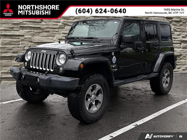 2018 Jeep Wrangler JK Unlimited Sahara (Stk: 893555) in North Vancouver - Image 1 of 23