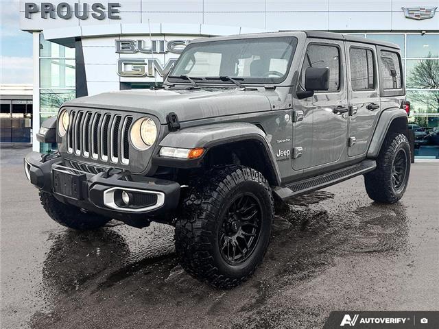 2021 Jeep Wrangler Unlimited Sahara (Stk: 12945A) in Sault Ste. Marie - Image 1 of 19