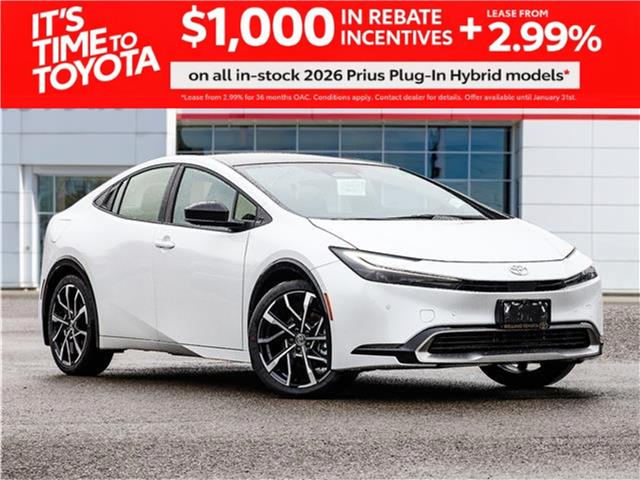 2026 Toyota Prius Plug-In Hybrid XSE Premium (Stk: T9710) in Welland - Image 1 of 30