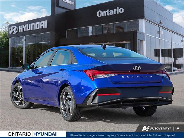2026 Hyundai Elantra Luxury w/Two-Tone Interior (Stk: 7-1601) in Whitby - Image 4 of 25