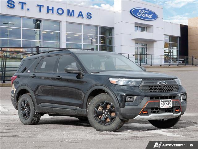 2022 Ford Explorer Timberline (Stk: 6093A) in St. Thomas - Image 1 of 27
