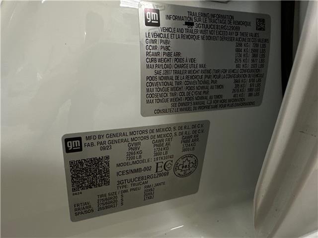 2024 GMC Sierra 1500 Elevation (Stk: 43380J) in Belleville - Image 31 of 32