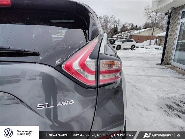 2018 Nissan Murano SL (Stk: 26035A) in North Bay - Image 9 of 23