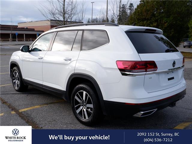 2021 Volkswagen Atlas 3.6 FSI Comfortline (Stk: VW2128) in Vancouver - Image 4 of 24