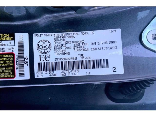 2025 Toyota Tundra Limited (Stk: 25B4829) in Sherwood Park - Image 27 of 27