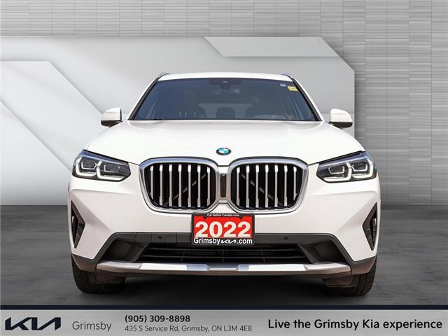 2022 BMW X3 Sports Activity Vehicle  | AWD | NAVI | LEATHER (Stk: U3121) in Grimsby - Image 2 of 16