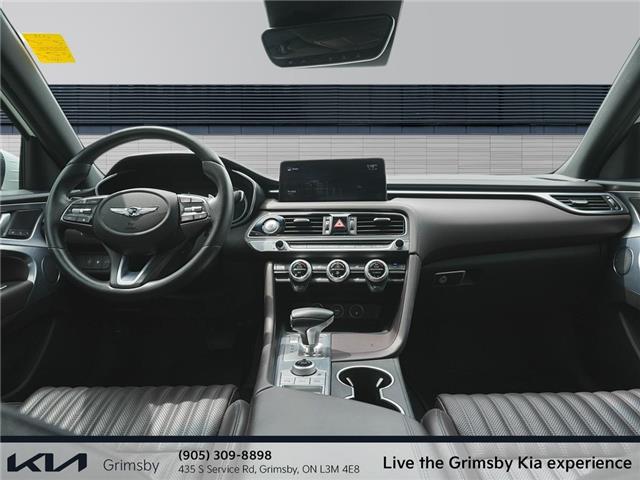 2022 Genesis G70 2.0T Advanced AWD | NAVI | PANO ROOF | RED LEATHER (Stk: U3123) in Grimsby - Image 8 of 19