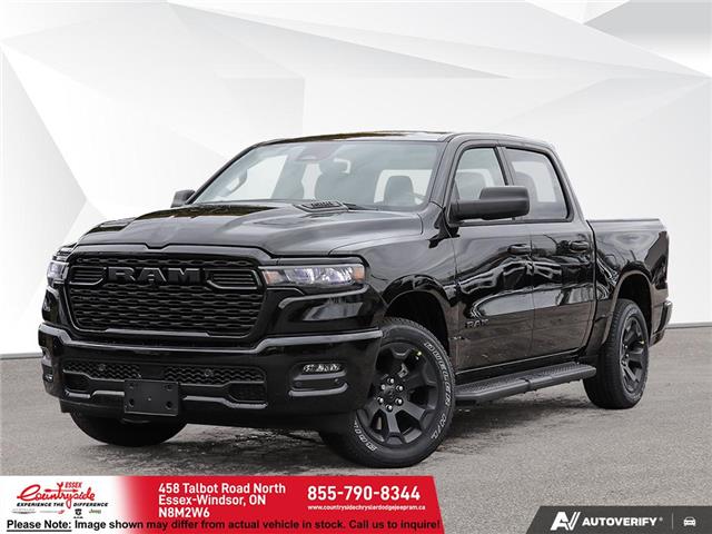2026 RAM 1500 Tradesman Black at $65,955