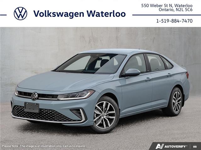 2026 Volkswagen Jetta Comfortline (Stk: JA0116) in Waterloo - Image 1 of 26
