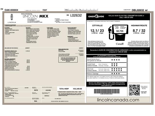 2013 Lincoln MKX Base (Stk: 5X069Z) in Oakville - Image 25 of 26