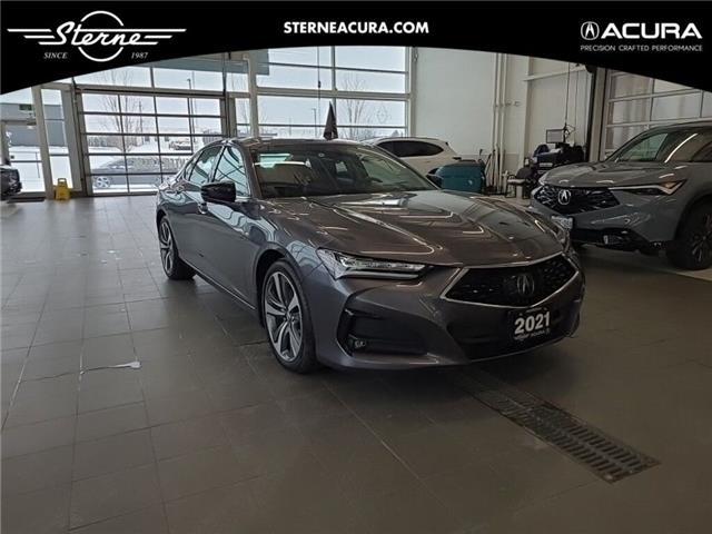 2021 Acura TLX Plat Elite SH-AWD New Brakes (TOP LINE MODEL!!!) (Stk: L3345) in Aurora - Image 1 of 27