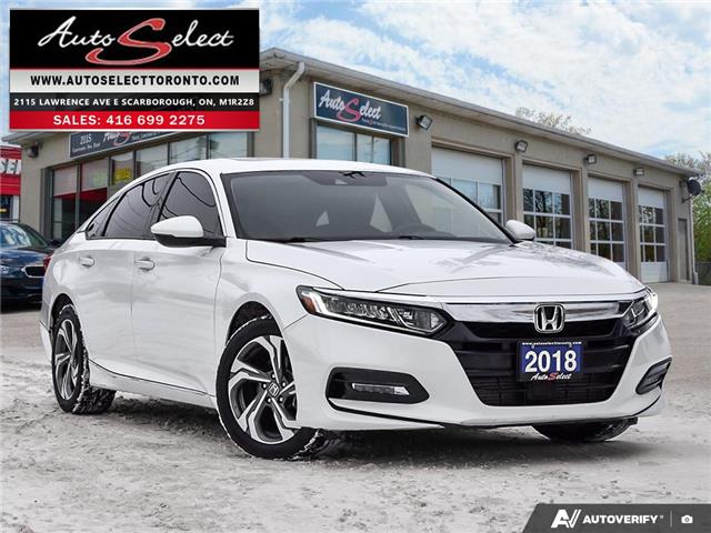 2018 Honda Accord EX-L (Stk: 1TXXE3) in Scarborough - Image 1 of 28