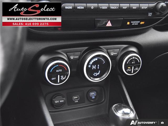 2020 Hyundai Venue Ultimate w/Black Interior (IVT) (Stk: 2TVQ82) in Scarborough - Image 26 of 28