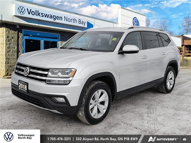 2018 Volkswagen Atlas 3.6 FSI Comfortline (Stk: 26033AA) in North Bay - Image 1 of 23
