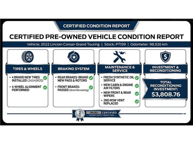 2022 Lincoln Corsair Grand Touring (Stk: P7159) in Oakville - Image 3 of 27