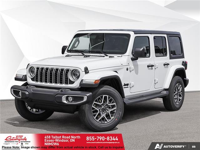 2026 Jeep Wrangler Sahara White with 1km at $66,685