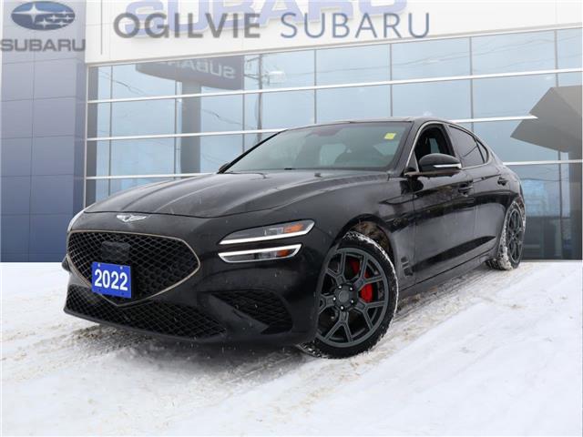 2022 Genesis G70 3.3T Sport (Stk: 18-SR046AA) in Ottawa - Image 1 of 29