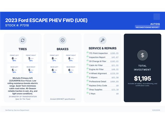 2023 Ford Escape PHEV (Stk: P7318) in Oakville - Image 2 of 28