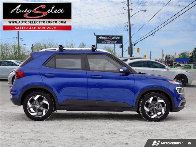 2020 Hyundai Venue Ultimate w/Black Interior (IVT) (Stk: 2TVQ82) in Scarborough - Image 3 of 28