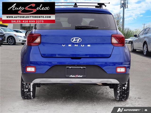 2020 Hyundai Venue Ultimate w/Black Interior (IVT) (Stk: 2TVQ82) in Scarborough - Image 5 of 28