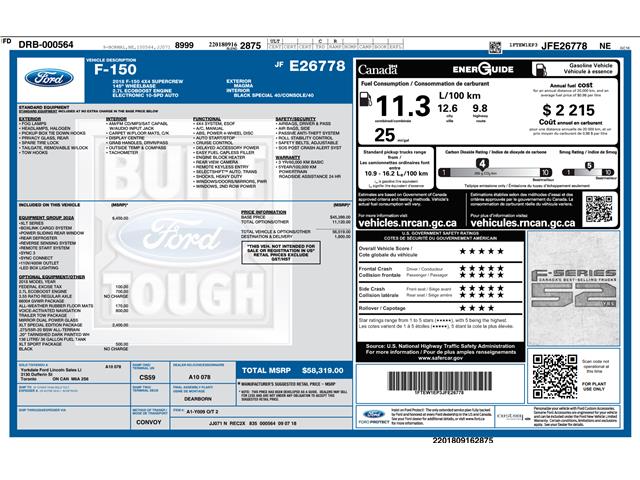 2018 Ford F-150 XLT (Stk: P7141X) in Oakville - Image 2 of 17